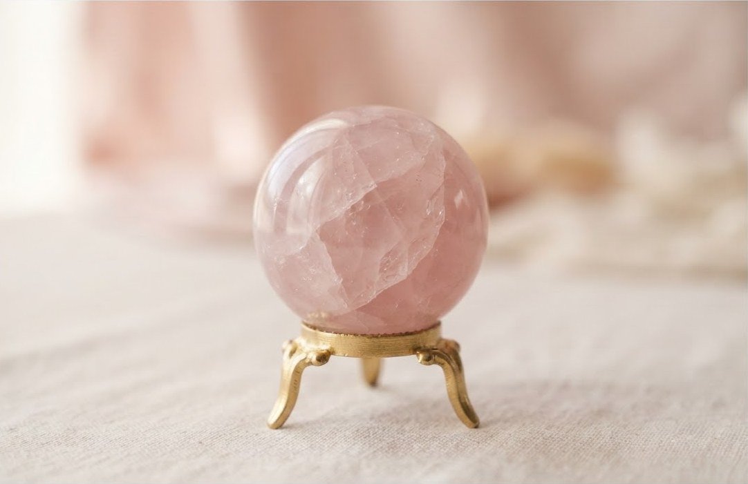 Esfera Cuarzo Rosa